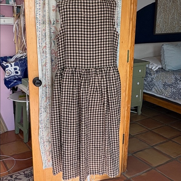 Not Perfect Linen Maxi smock dress - Picture 3 of 7